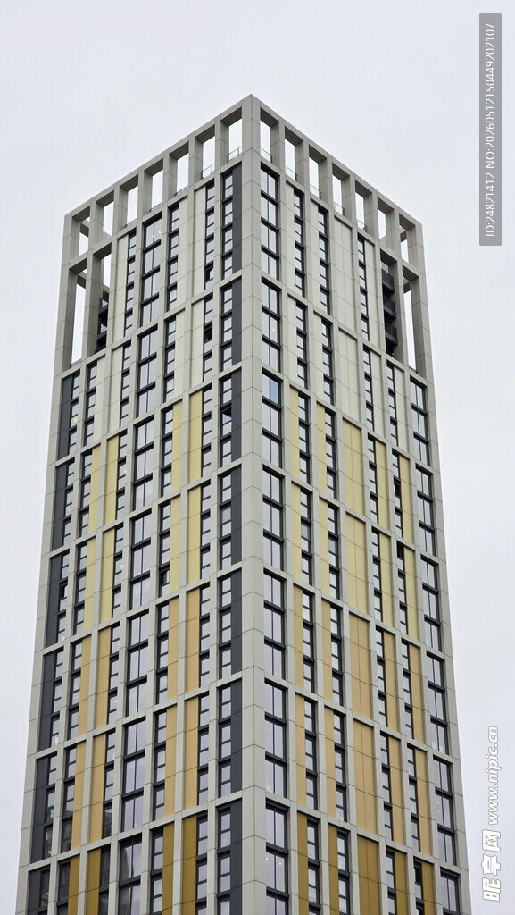 现代高层摩天大楼外观