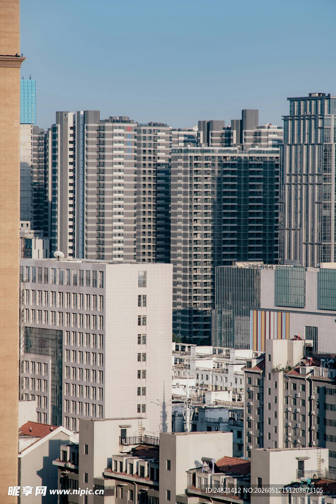 都市高楼林立景观