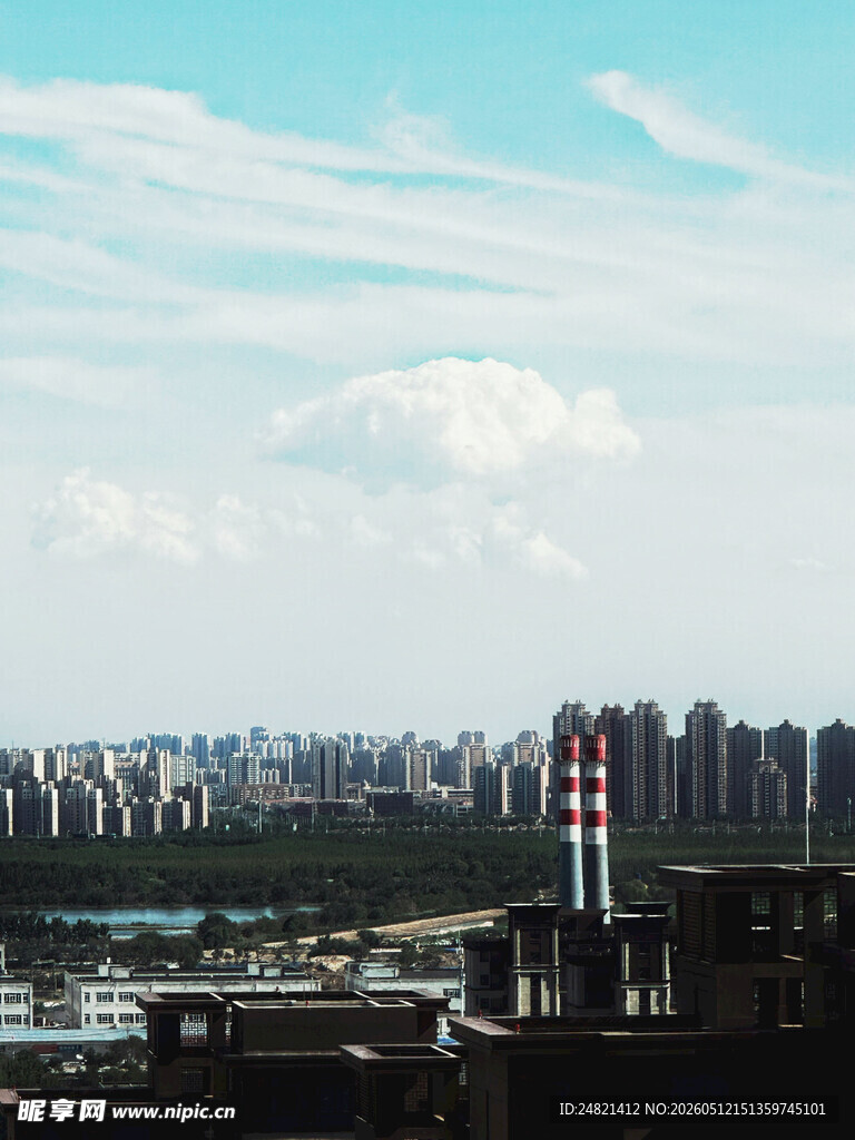 城市天际线景观