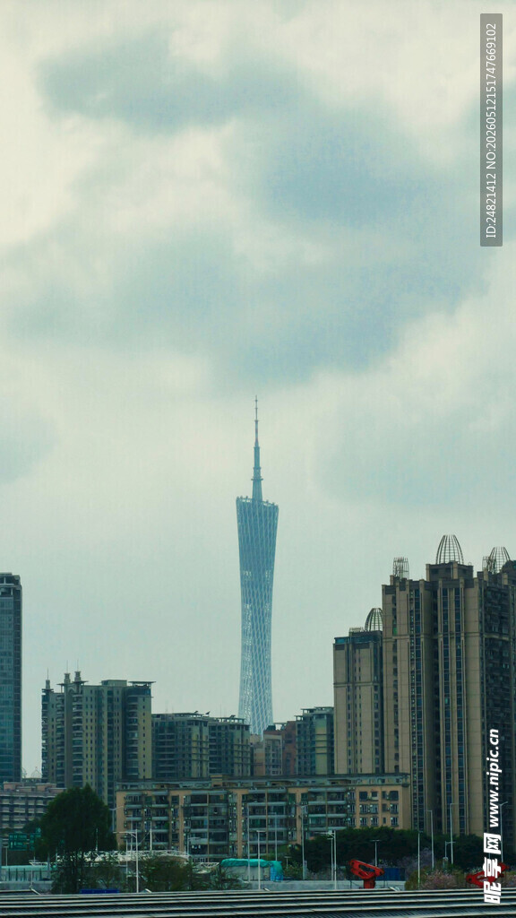 广州城市天际线景观