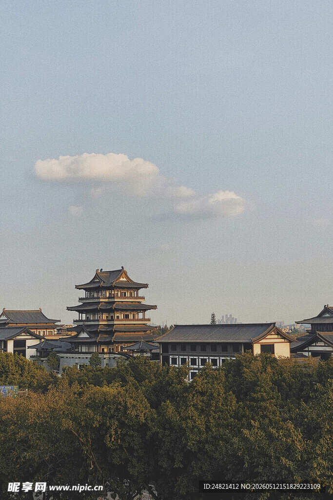 古建楼阁风景