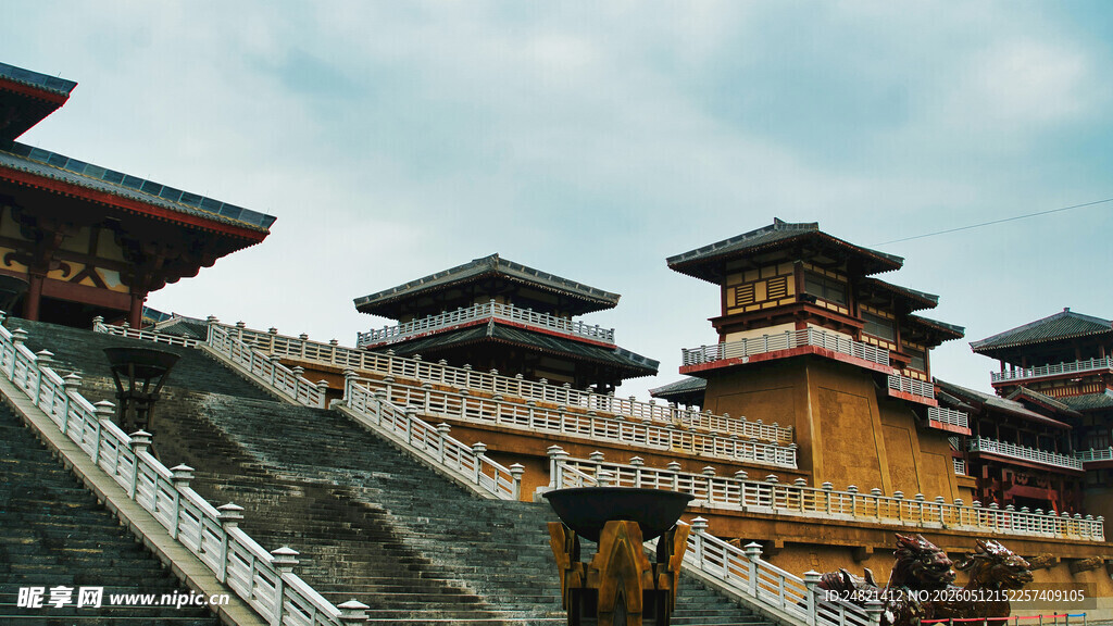 古风宫殿建筑景观