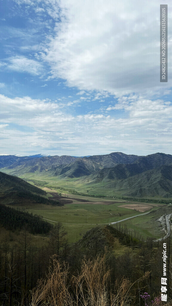 壮美山间风景