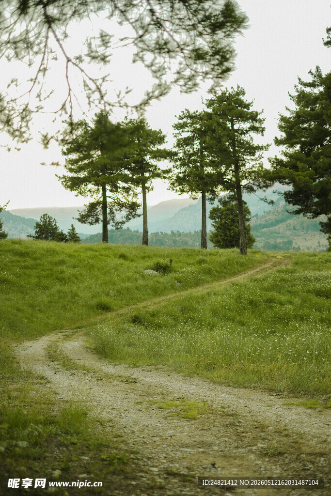 山间蜿蜒小路
