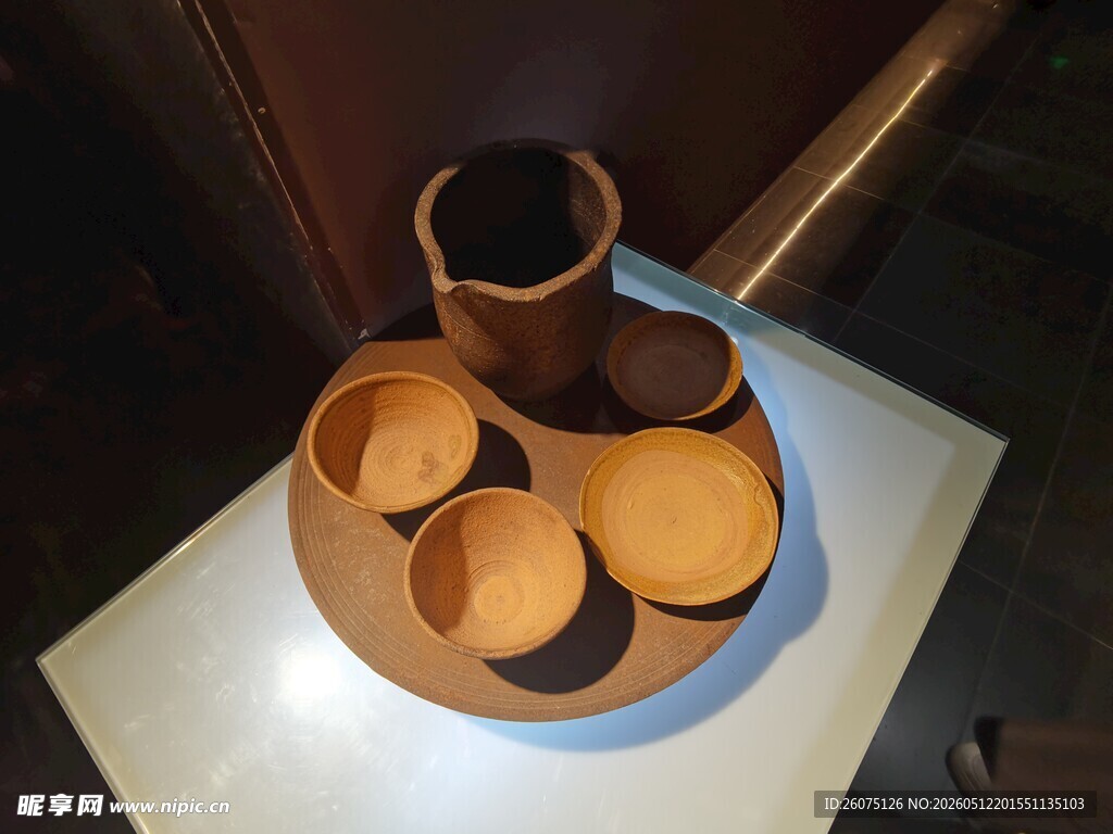 手工陶艺茶具作品展示