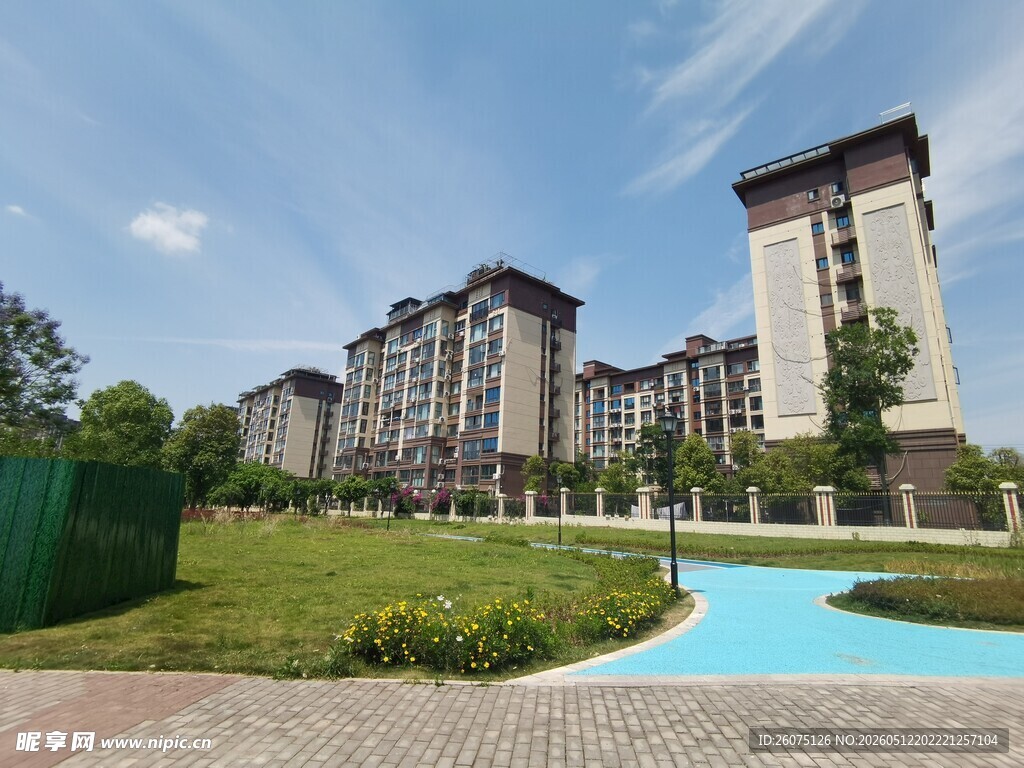 现代小区景观与建筑风貌