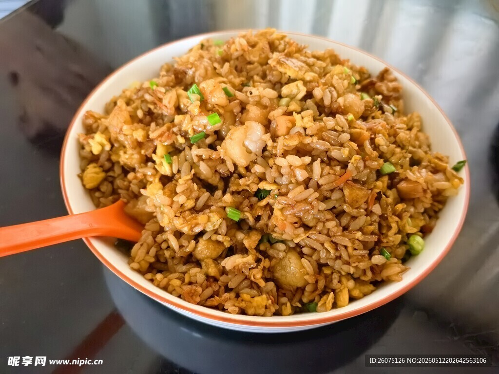美味可口的家常蛋炒饭