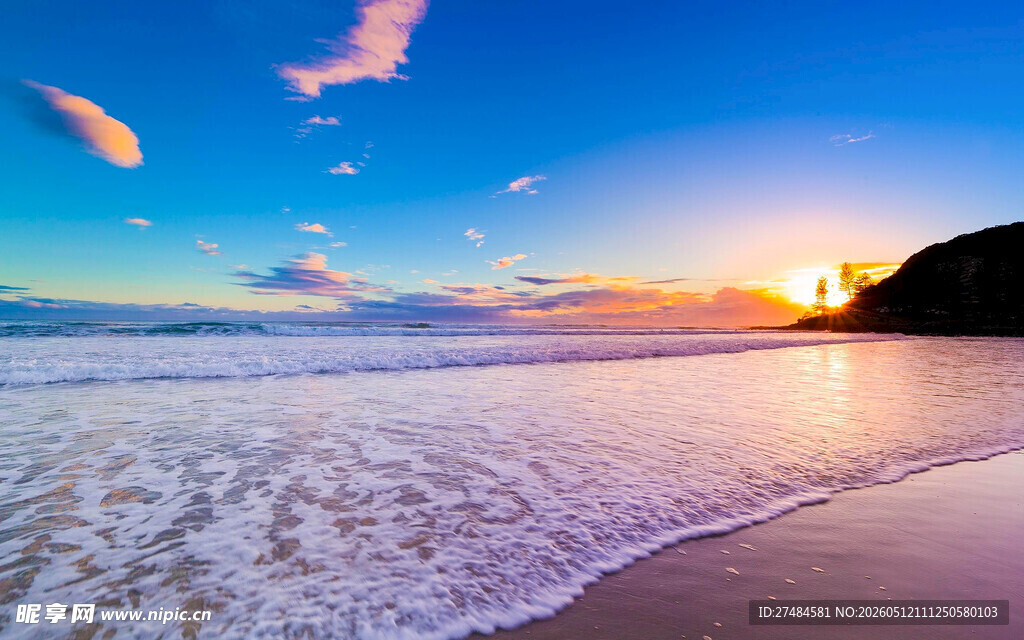海边日落美景