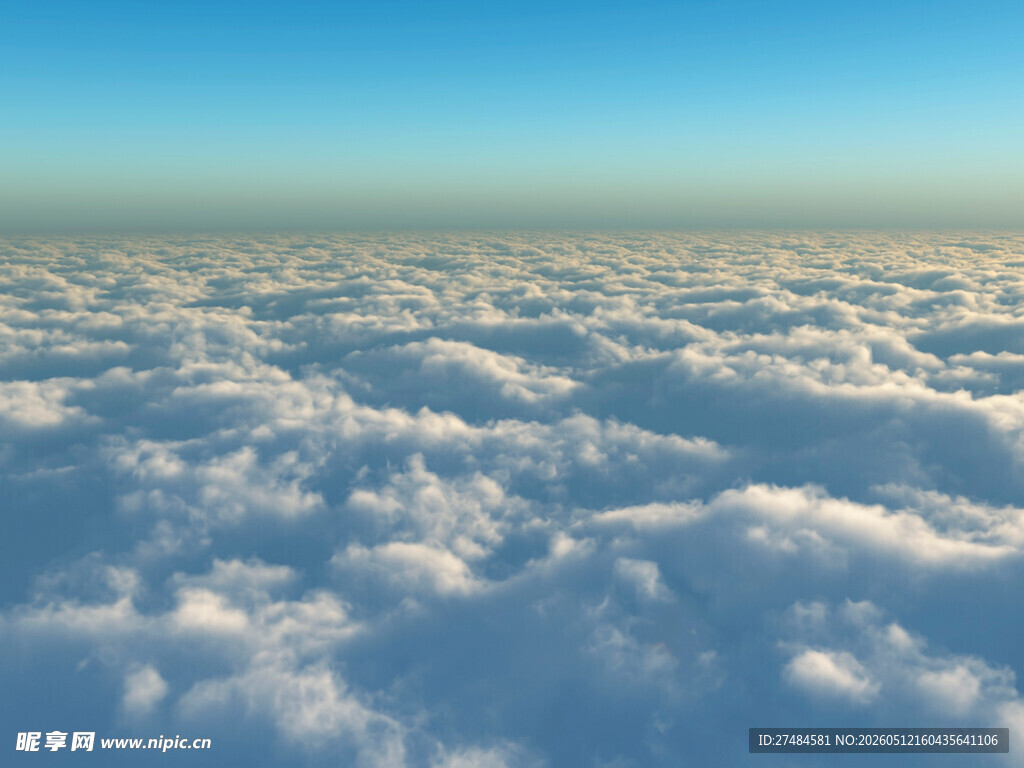 高空云海美景