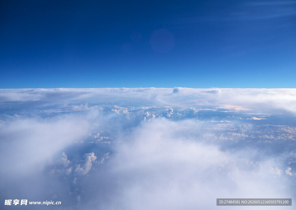 高空云海美景