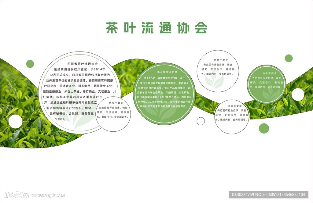 茶文化文化墙