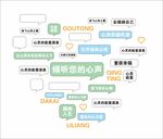 倾听你的声音文化墙