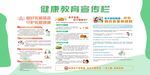 健康教育宣传栏展示
