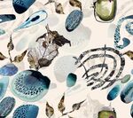 海洋生物水彩图案设计