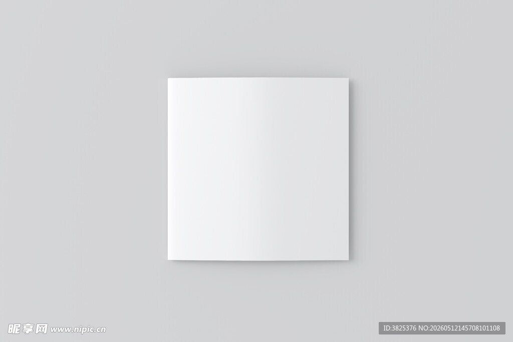 空白画册封面设计展示样机