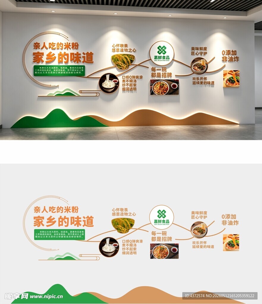 米粉文化墙