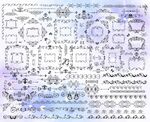 花纹边框