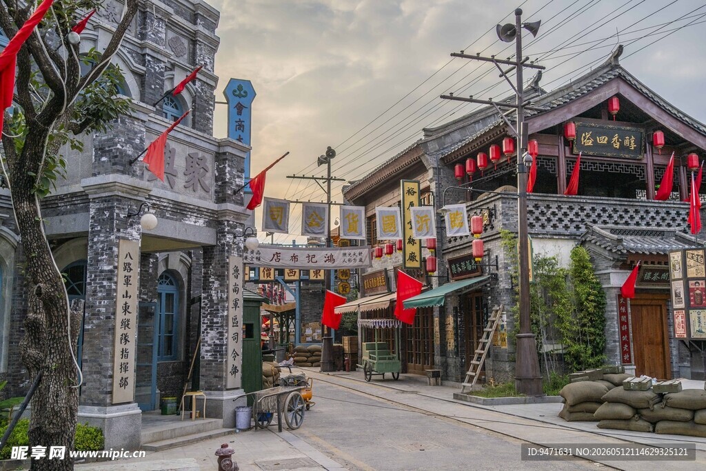 沂州古城中式建筑风貌