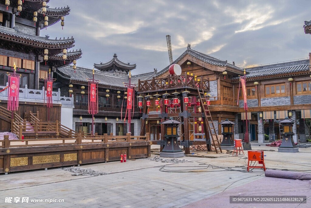 沂州古城广场传统建筑群