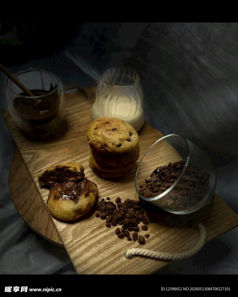 美味松饼与烘焙配料