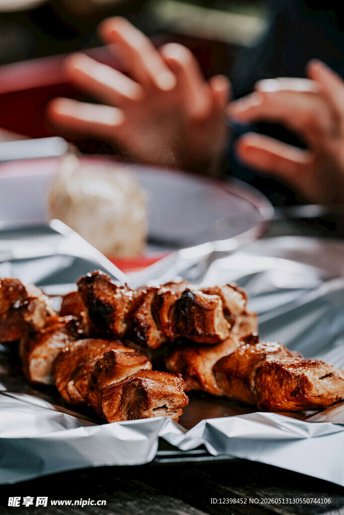 美味烤肉诱人呈现