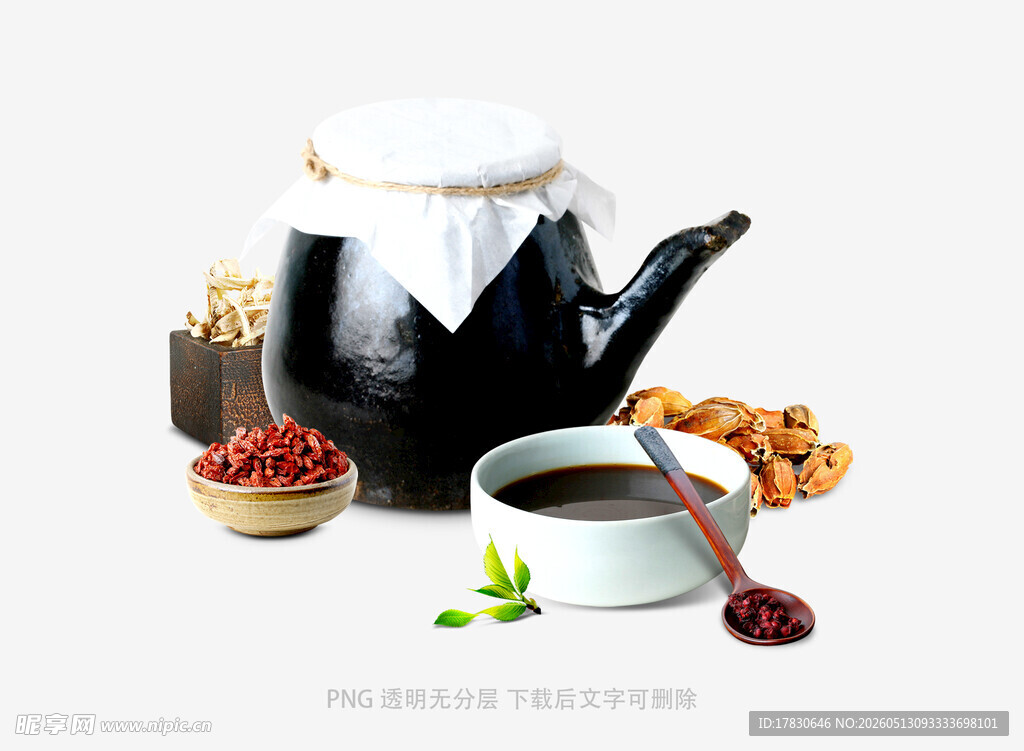 传统养生茶饮与滋补食材