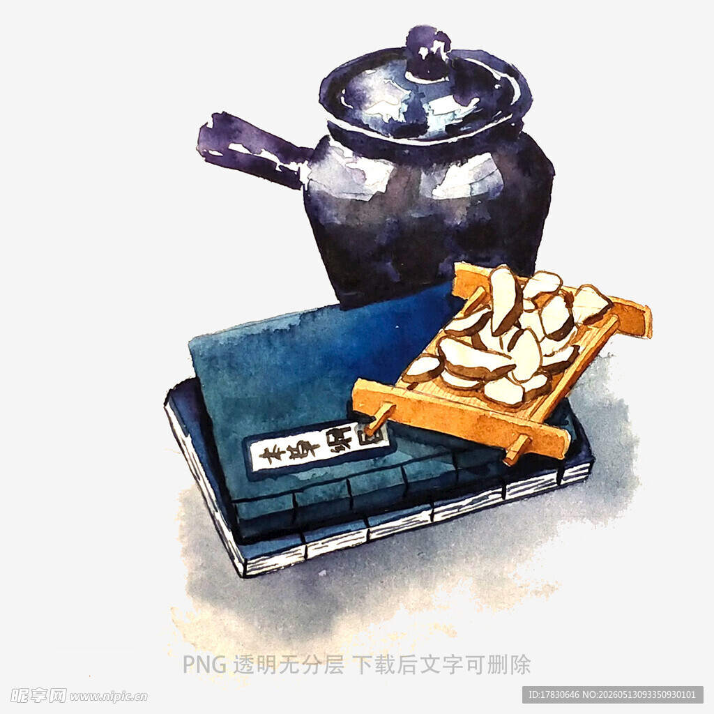 复古茶具与磁带钱币静物画