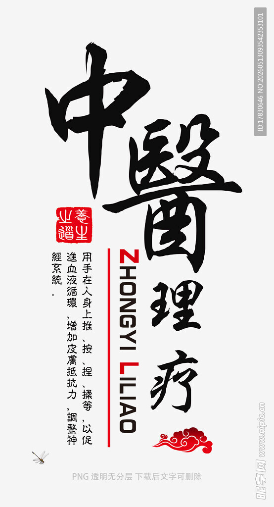 中医理疗宣传图