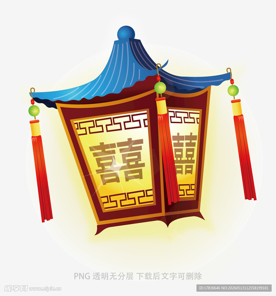 中式古典灯笼展示
