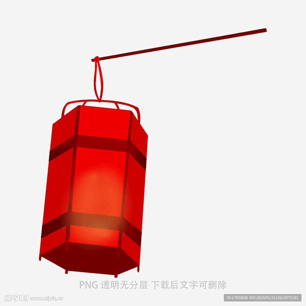 红色中式灯笼