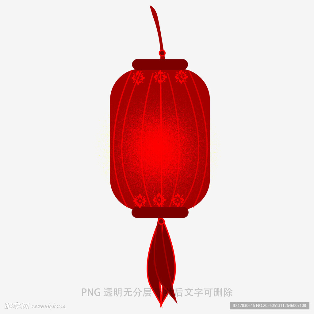 红色中式灯笼