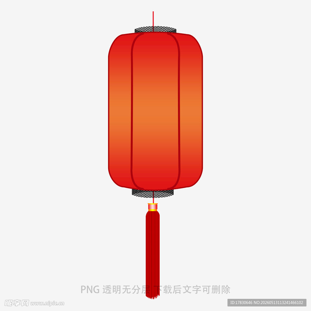 红色中式灯笼