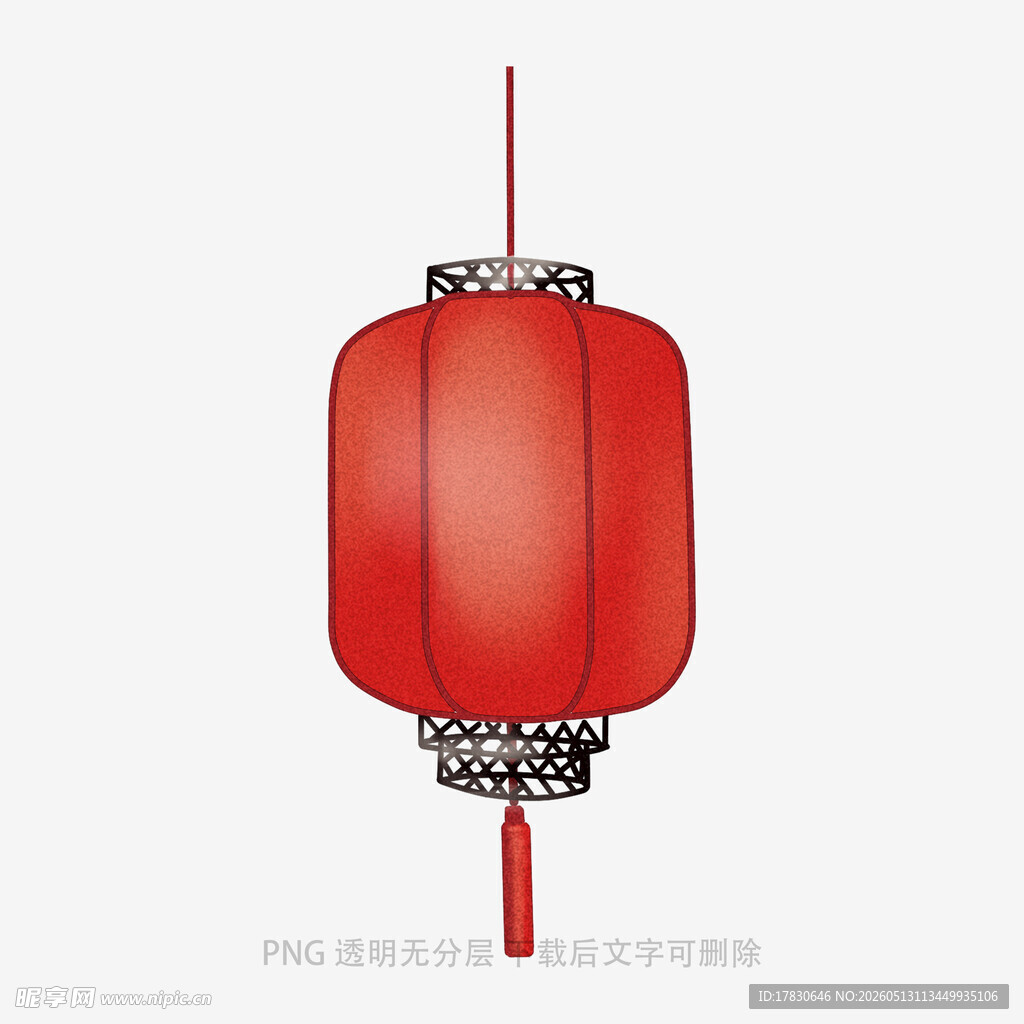 红色中式灯笼