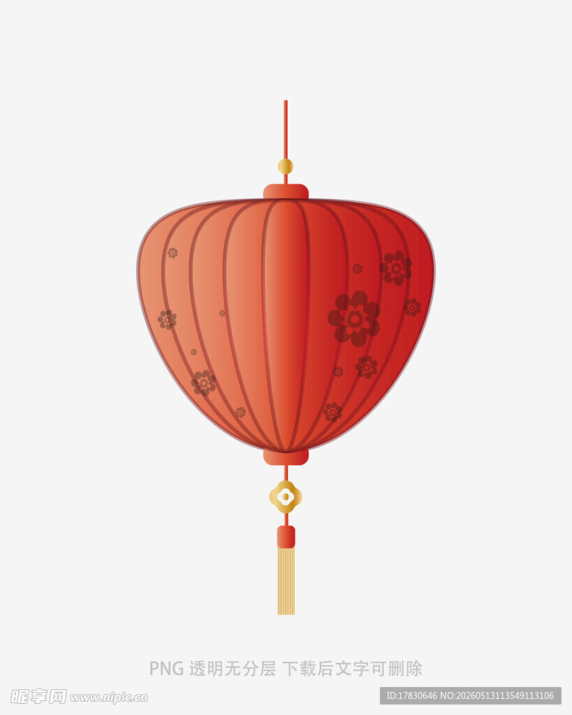 红色中式灯笼