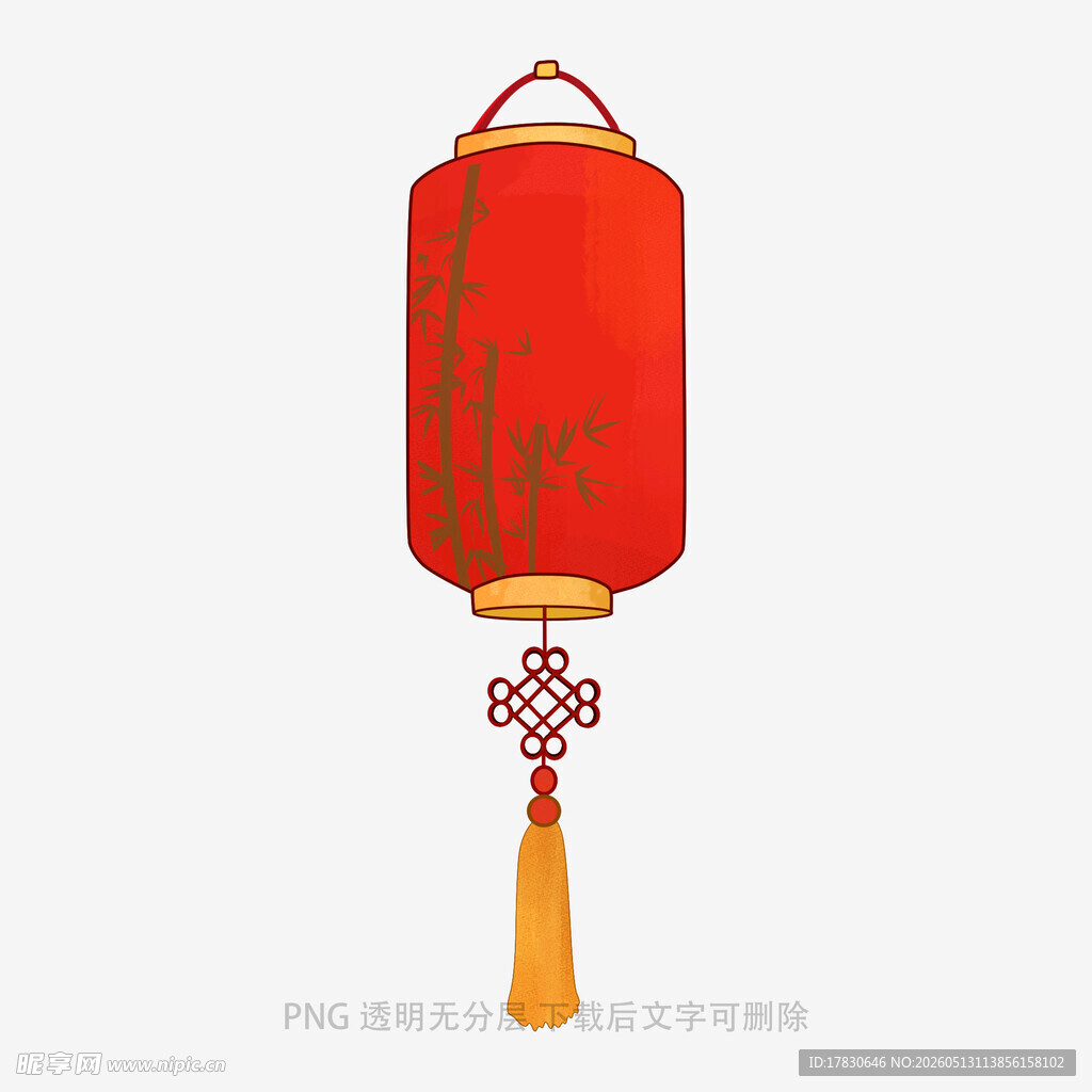 红色中式灯笼