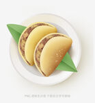 美味肉馅夹心饼