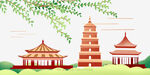 中式古建筑风景