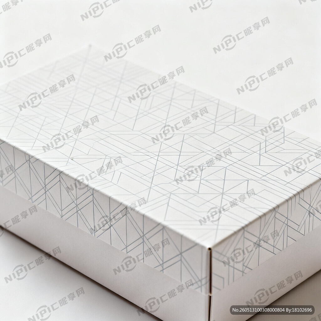 给产品彩盒加底纹