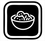 碗中食物图标