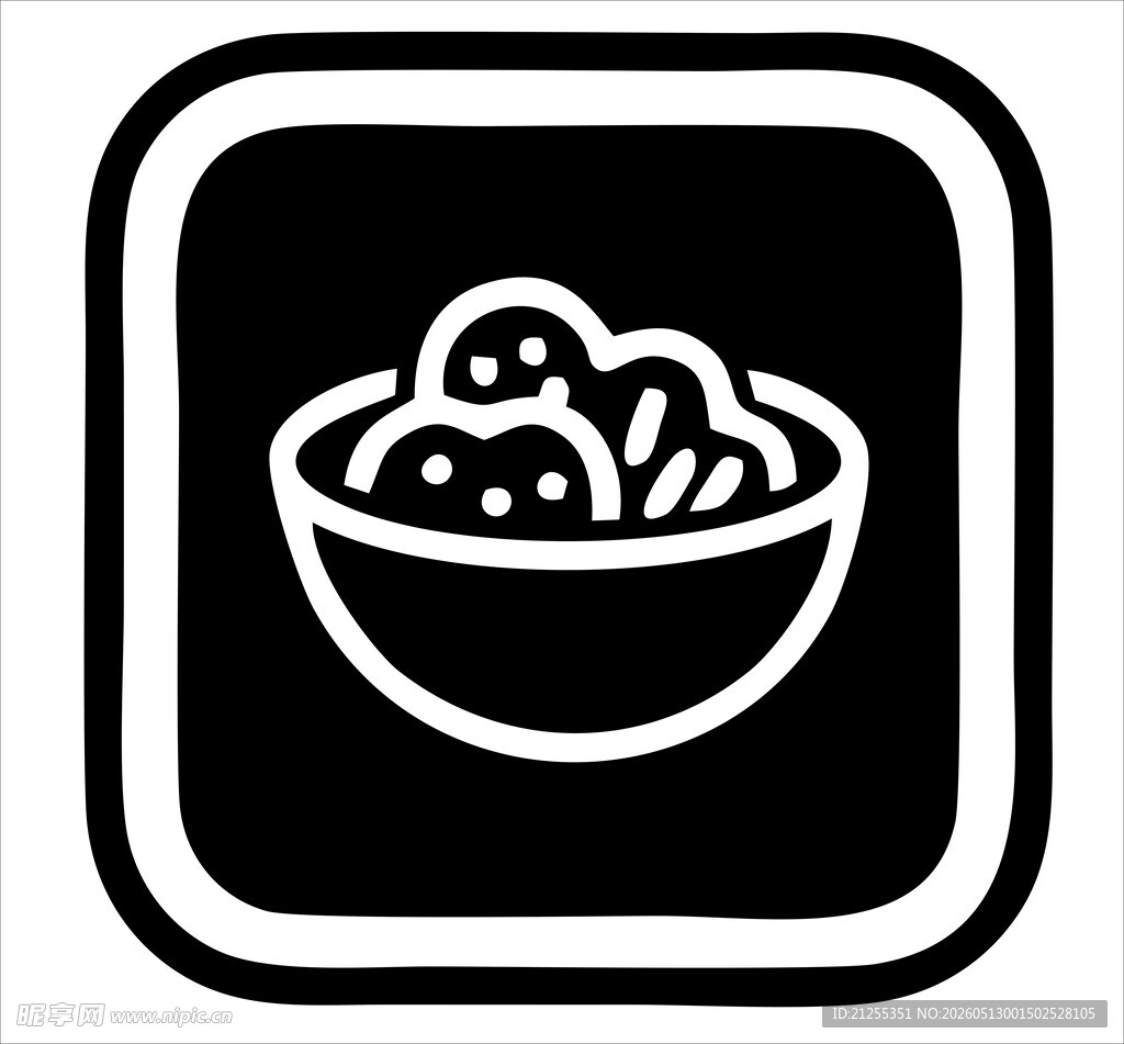 碗中食物图标