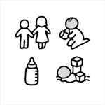 家庭与婴儿用品图标