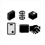 商务合作相关图标集合