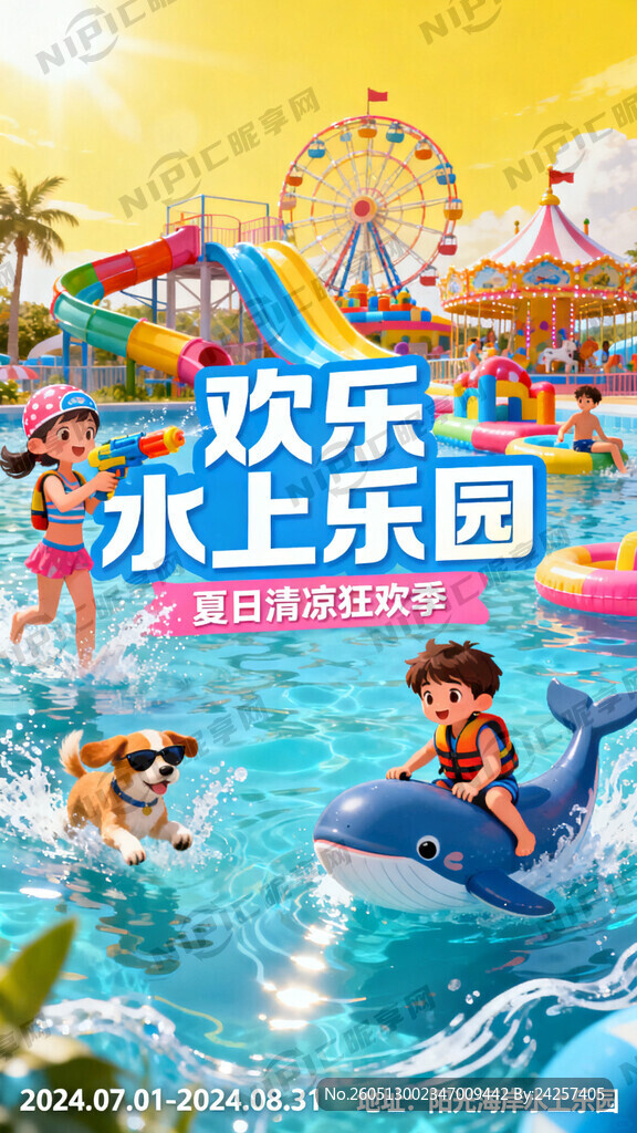 标题：欢乐水上乐园