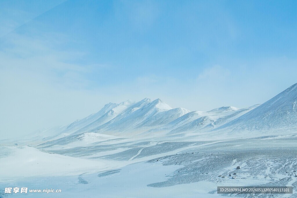 雪山美景