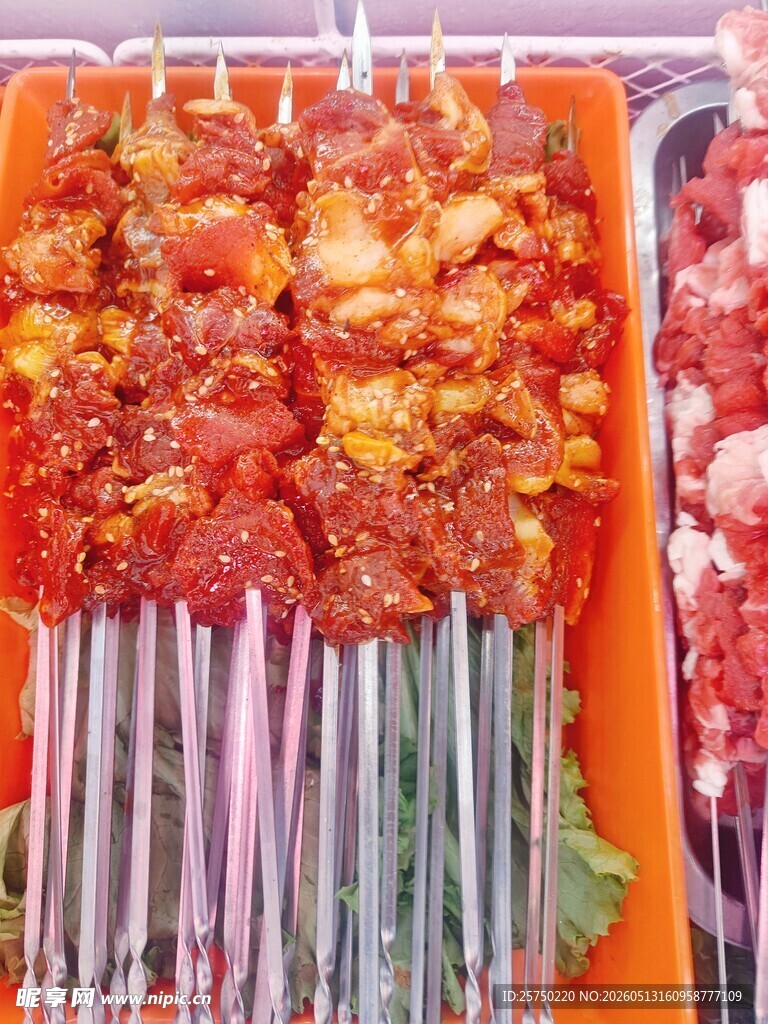 美味羊肉串