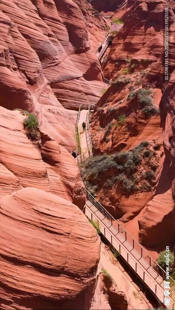 峡谷栈道