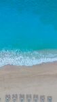 美丽海滩沙滩与海浪