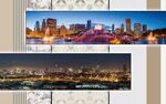 城市夜景全景图展示