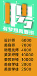 招聘启事 多岗位薪资诱人