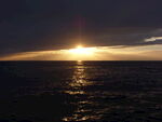 夕阳黑海